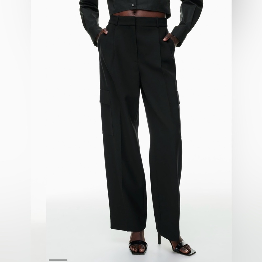 NWOT Aritzia Babaton Spotlight Cargo Pant Black
